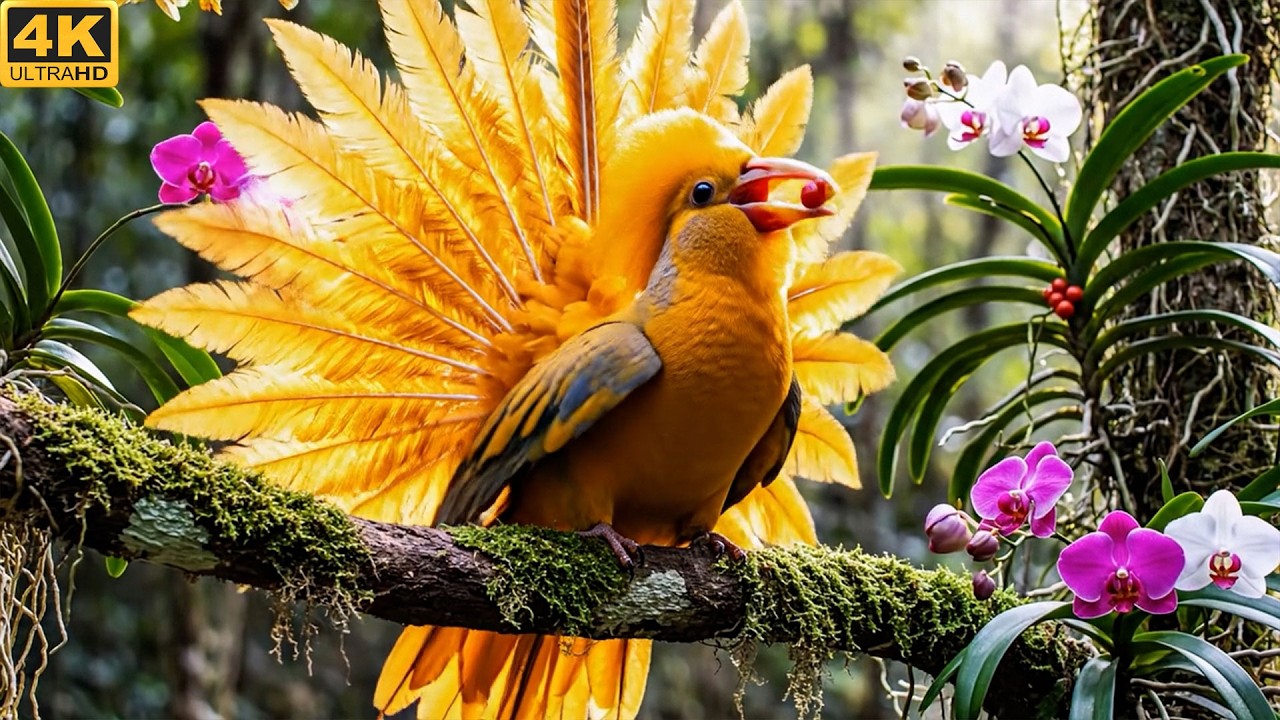 Top 100 Hidden & Mysterious Birds Worldwide 🕊️ | Calming Nature Sounds 4K ASMR