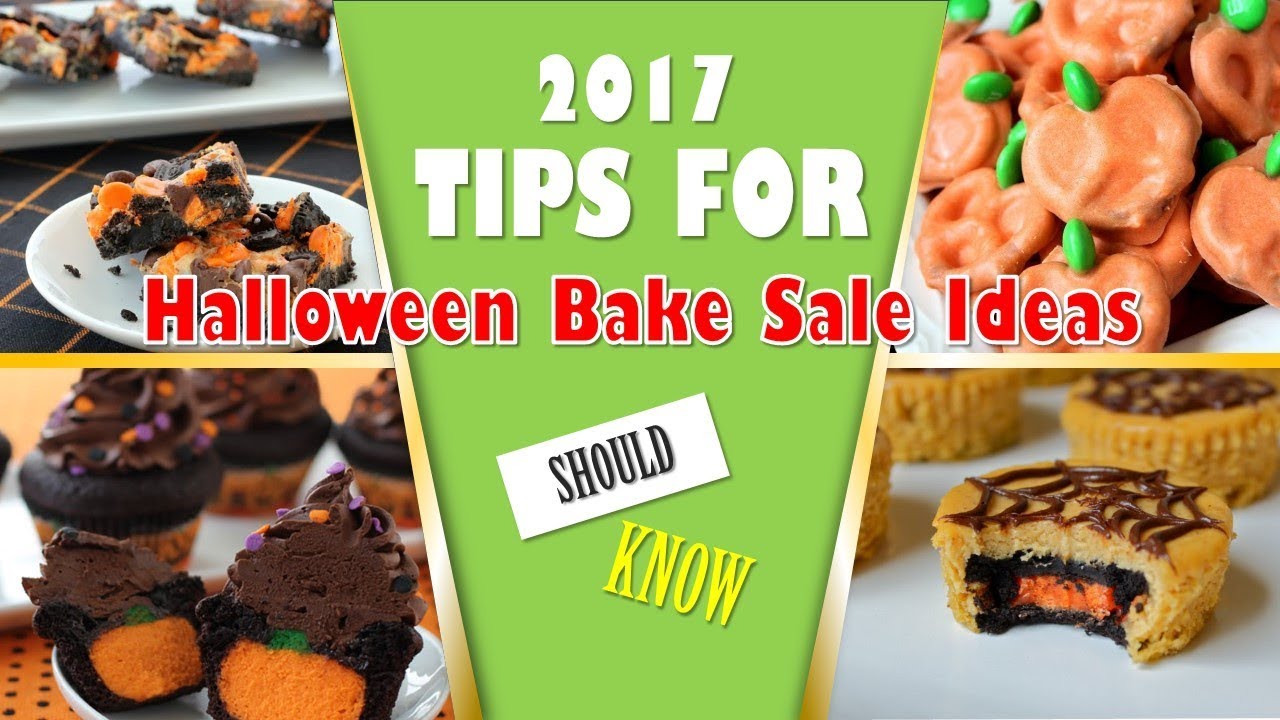 Best Ideas  of Halloween  Bake  Sale  Ideas  2019 YouTube