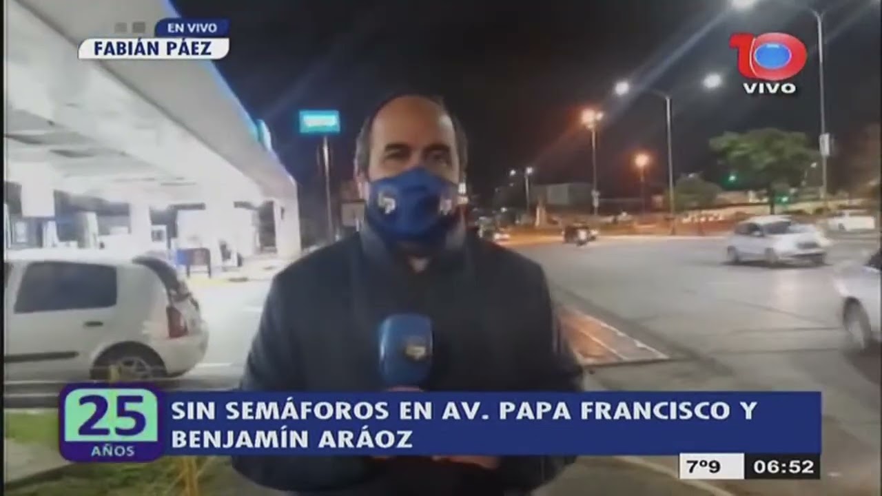 Esquinas sin semáforos y estaciones de servicio con problemas de abastecimiento