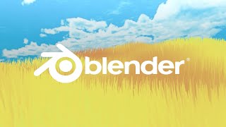 Make STYLIZED GRASS using GEOMETRY NODES in Blender