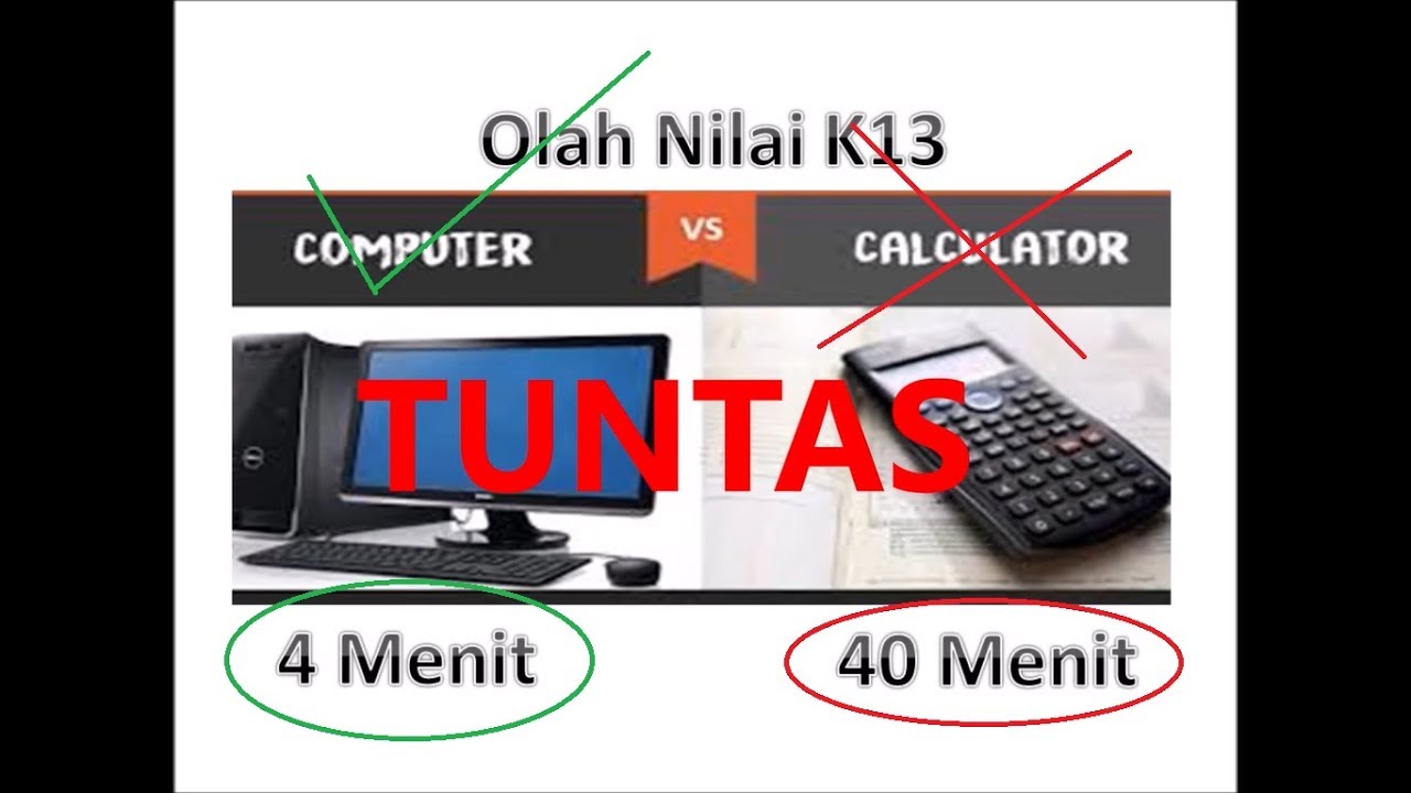 cara hitung nilai siswa kurikulum 2013 