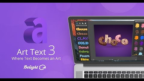 Art Text 3 - Where Text Becomes an Art