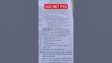 Ugc Net 2023: EXAM मे पूछे गए question PYQ #ugcnet #ugcnet2023 #ugcnetexamanalysis #shorts #jrf 9