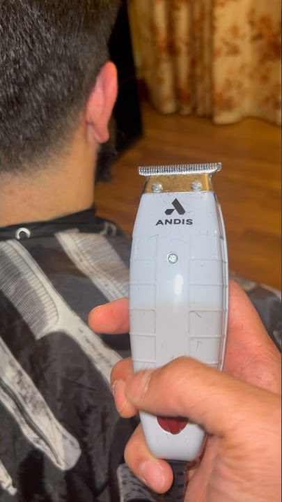 Using the New Andis T outliner 04780 #andis #andistrimmer #andistoutliner #Andis04780 #barber
