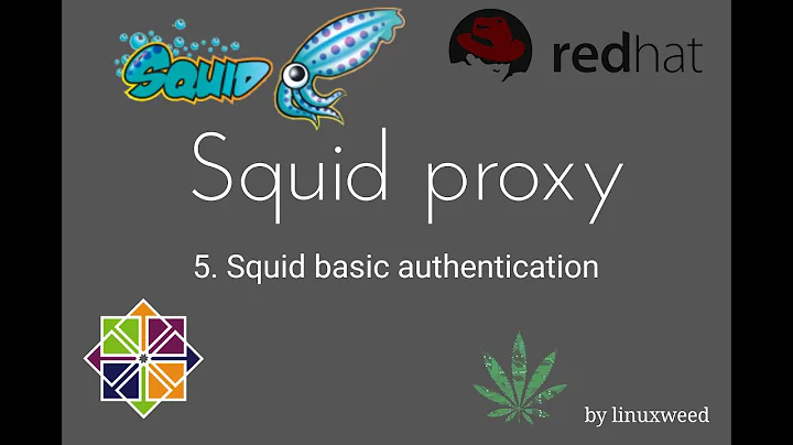 Squid Basic Authentication