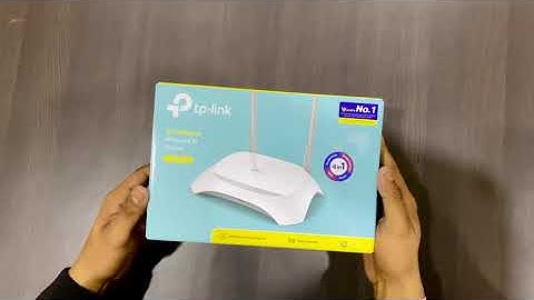 TP-Link TL-WR840N 300MBPS WiFi Router Unboxing | 4K | Quick Unboxing