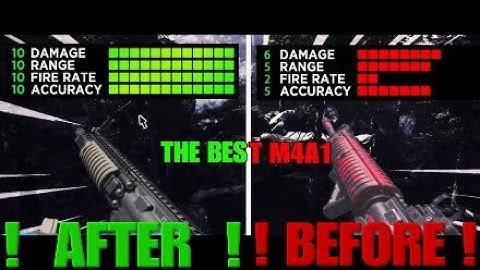 THE BEST M4A1 CLASS - WARZONE