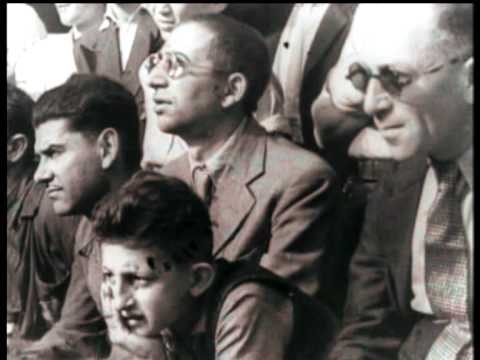 1944-09-01 Soccer match in the Nazi  propaganda movie - Theresienstadt