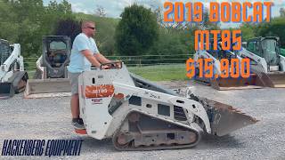 2019 Bobcat MT85 Stand On Skid Steer