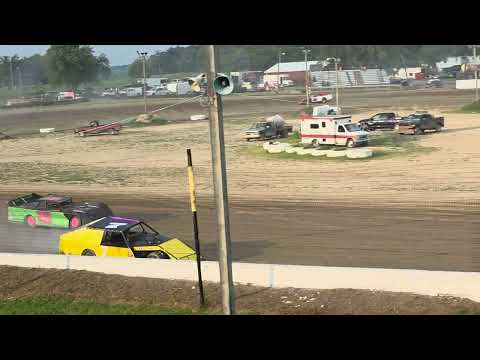 Sportsman vs Modified Challenge Series Heat Race 1-3 Oakshade Raceway 7/18/26