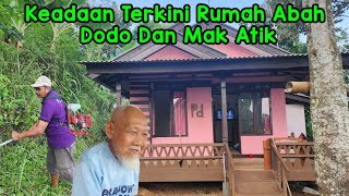 Silaturohim Kepada Mak Atik Dan Abah Dodo Sambil Membersihkan Rumput Bersama Abah Unang