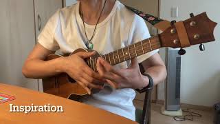 Video thumbnail of "Inspiration／Gipsy kings  ソロウクレレ　#soloukulele  #fingerstyleukulele"