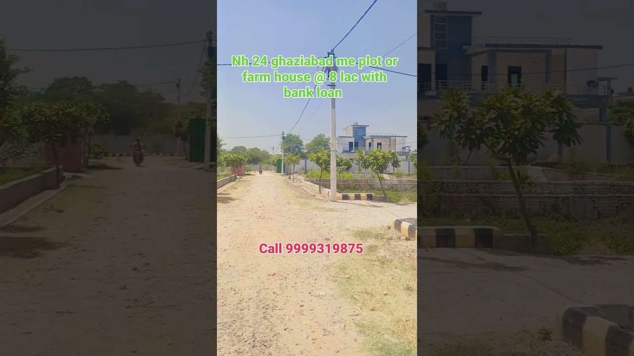 Plot @ Nh 24 Ghaziabad start Just 8 lac call 9999319875