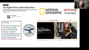 CMU HCII Access Lunch featuring guest Emily Ackerman 04.02.2020