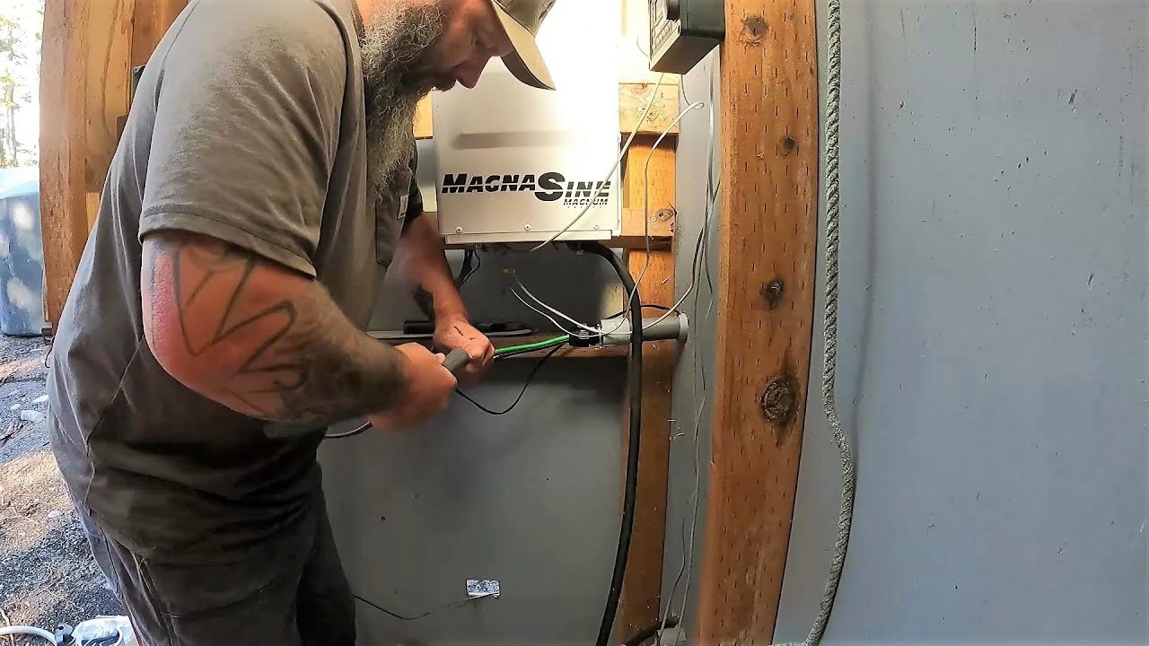 Solar power system for off grid cabin - YouTube