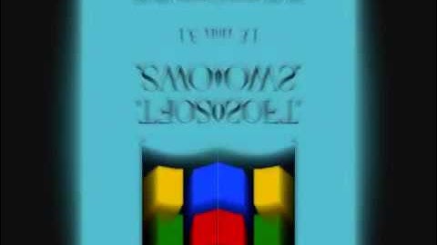 Windows 3.1 Light Rays, Mirrored Right and Rotate 180