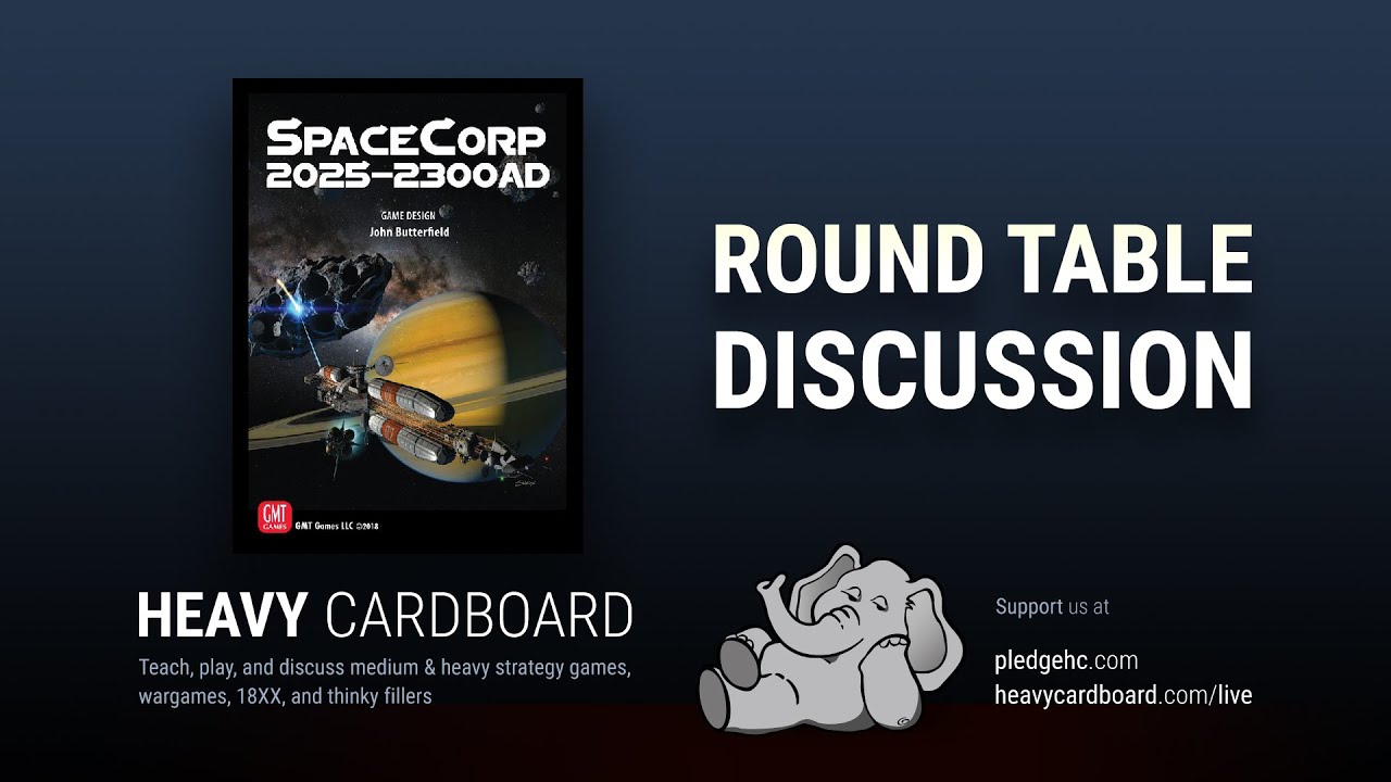 Round Table only - Spacecorp Round Table discussion by Heavy Cardboard