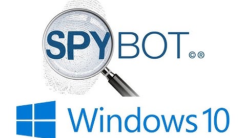 How to uninstall SpyBot on Windows 10