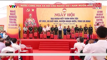 Tổng Bí thư dự Ngày hội Đại đoàn kết toàn dân tộc tại ấp Mũi, xã Đất Mũi, huyện Ngọc Hiển, Cà Mau