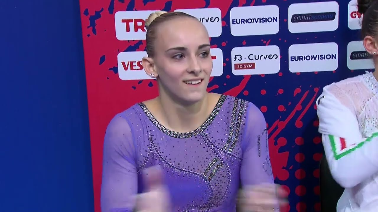 Alice D'Amato - Europei di Ginnastica - Parallele asimmetriche - Antalya (Tur) -15-4-23