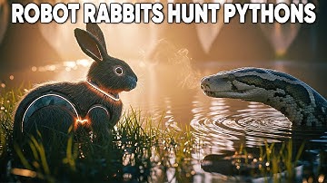 Robot Rabbits on Duty Florida Deploys $4K Mech Bunnies to Hunt Invasive Pythons