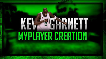 Bigman Creation: How To Make Kevin Garnett In NBA 2K17 | MyPlayer