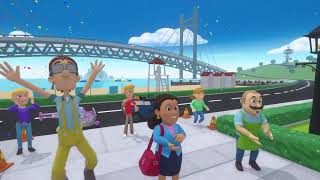 PAW Patrol On a Roll: MIGHTY PUPS Save Adventure Bay! - Mighty Chase Mission! #1 HD