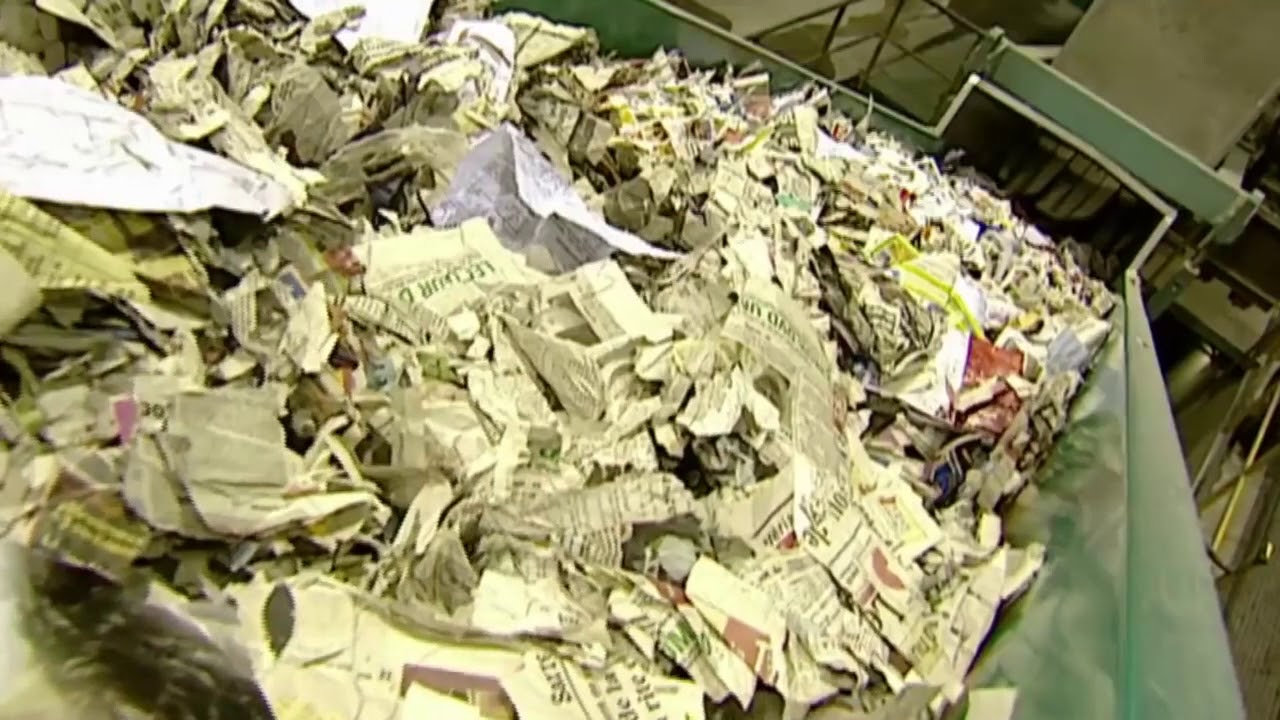 Sachgeschichte - Papierrecycling