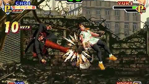 the king of fighters 2000 choi combo 100%
