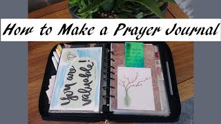 How to Make a Prayer Journal | Prayer War Binder