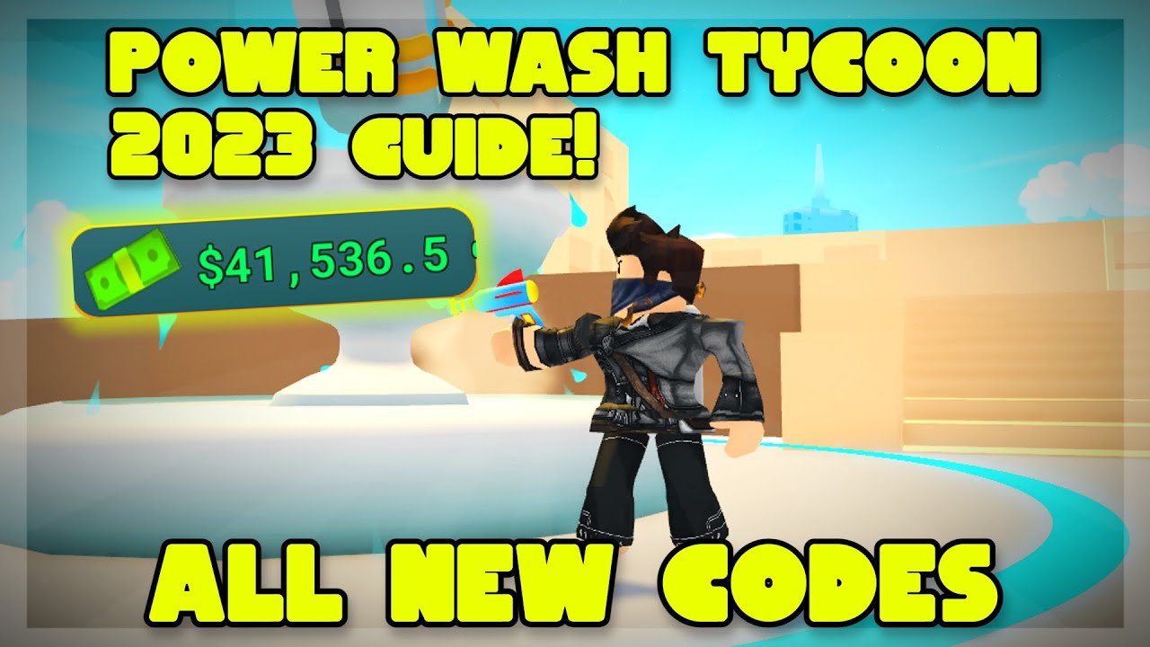 all-working-new-codes-for-power-wash-tycoon-in-roblox-youtube