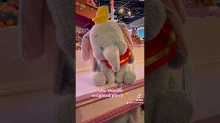 this Dumbo weighted plushie is so so cute!! spotted at DCA ✨