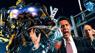 Bumblebee pees on a federal agent | Transformers | CLIP