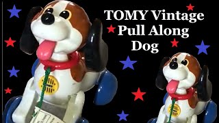 tomy pull along dog