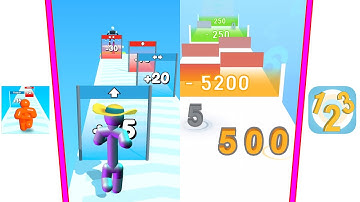 Tall Man Run Vs Join Numbers max level android iOS gameplay 4K Nr 58