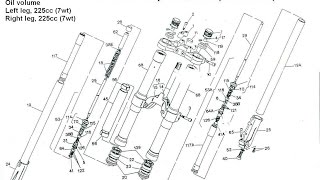 Jim Snell - servicing MARZOCCHI USD 35mm TRIALS FRONT SUSPENSION