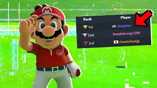 Mario Golf: Super Rush but I am #1 in the world...