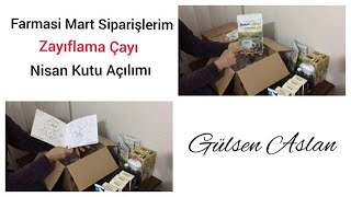 FARMASİ | NİSAN KOLİ AÇILIMI | NAR PAKETİ | FARMASİ NİSAN SİPARİŞLERİ | NİSAN KUTU AÇILIŞI | EK İŞ