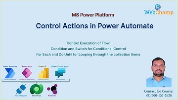 Power Automate 7: Power Automate Controls: Conditional, Switch, Apply to Each, Do Until Explained!