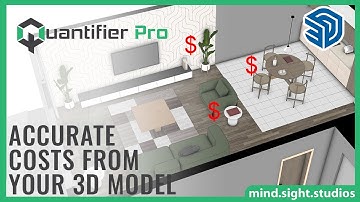 Estimate Interior Design Costs and Budget in SketchUp with Quantifier Pro