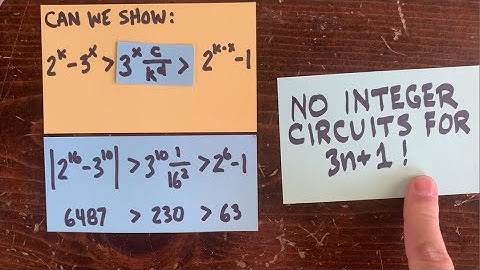 3n+1 Ep14: A giant spreadsheet of possible circuits!