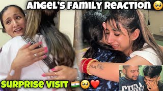 Angel’s Family Reaction 😱🥺😭* Surprise Visit 🇮🇳🥺❤️ TO INDIA* Keep Support