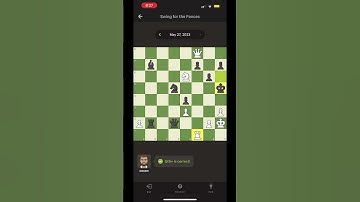 Daily puzzle on #chesscom #daily #dailychallenge #dailypuzzle #chesspuzzle #puzzle #puzzlegame