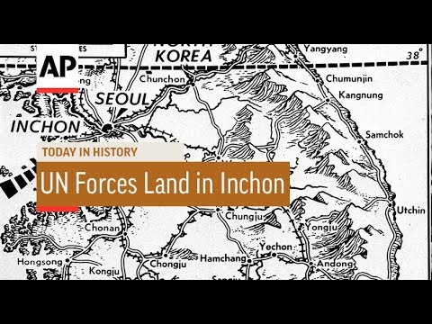 UN Forces Land in Inchon - 1950 | Today In History | 15 Sep 18