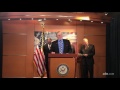 Don Young speaks at a press conference launching the U.S. House Cannabis Caucus