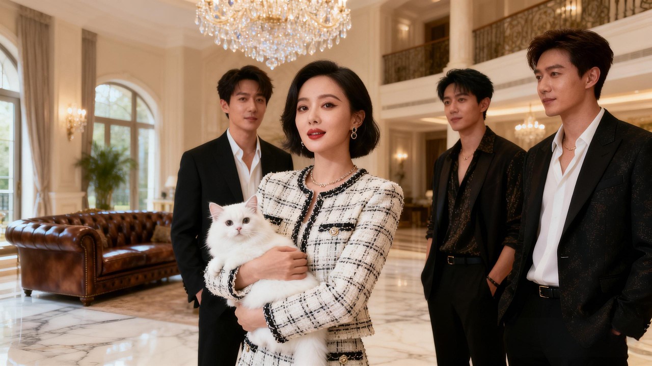 天生眼盲被全家嫌弃，意外摸到毛绒绒解锁逆天异能称霸豪门！