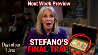 Days of Our Lives Next Week of June 22 Preview Promo: Stefano's SICK Final Trap!