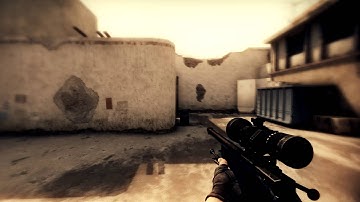 CS:GO- 1v5 clutch [AWP]