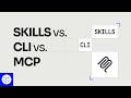 Skills vs CLI vs MCP (Everything you need to know in less 6min)
