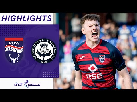 Ross County Partick Thistle Goals And Highlights